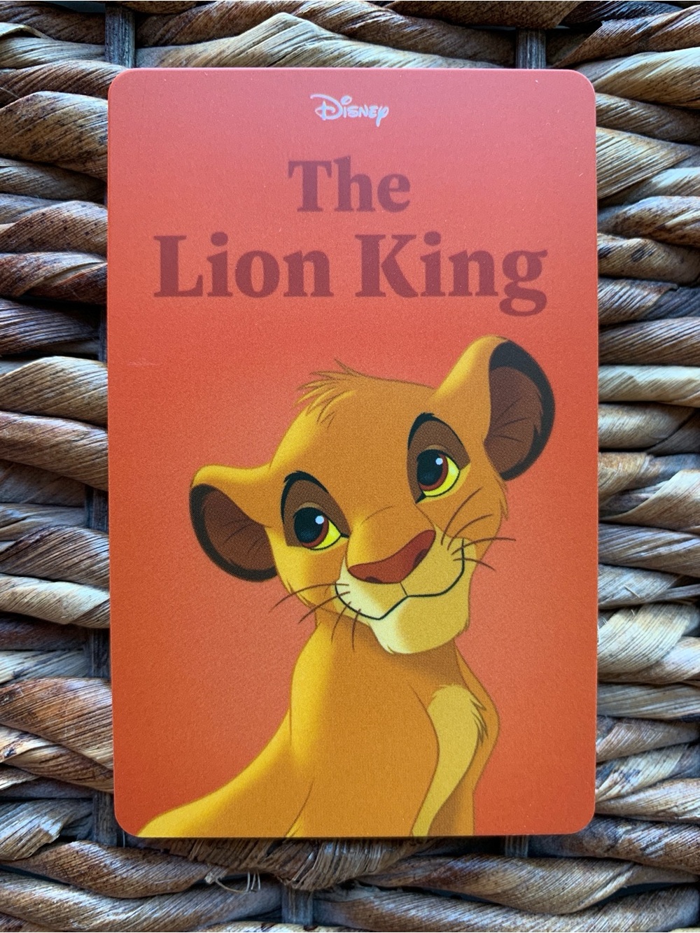 Yoto card Disney The Lion King Simba audiobook stories